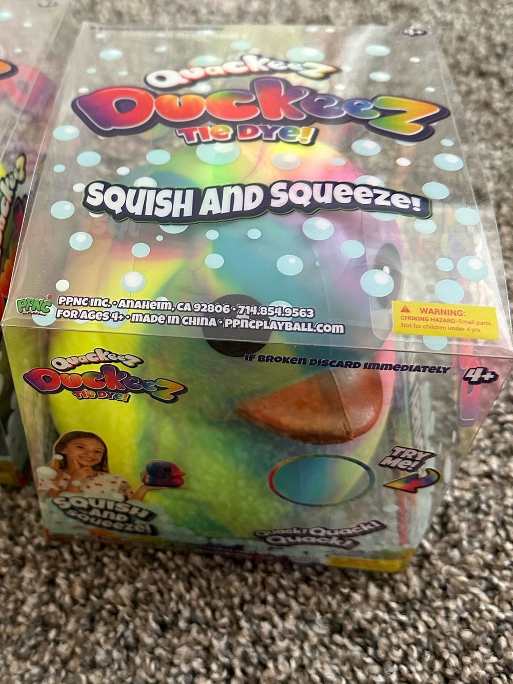 Tie Dye Squishy Duck